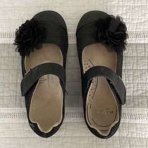 Pediped Flex mary janes with flower